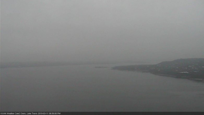 Lake Travis webcam, March 11, 2019 6:00 PM CT