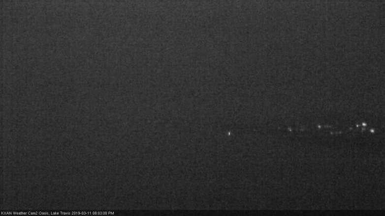 Lake Travis webcam, March 11, 2019 7:05 PM CT