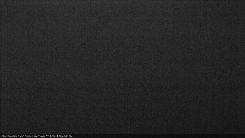 Lake Travis webcam, March 11, 2019 7:50 PM CT