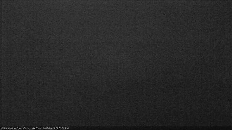 Lake Travis webcam, March 11, 2019 7:55 PM CT