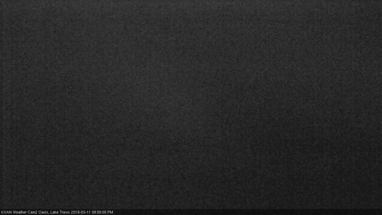 Lake Travis webcam, March 11, 2019 8:00 PM CT