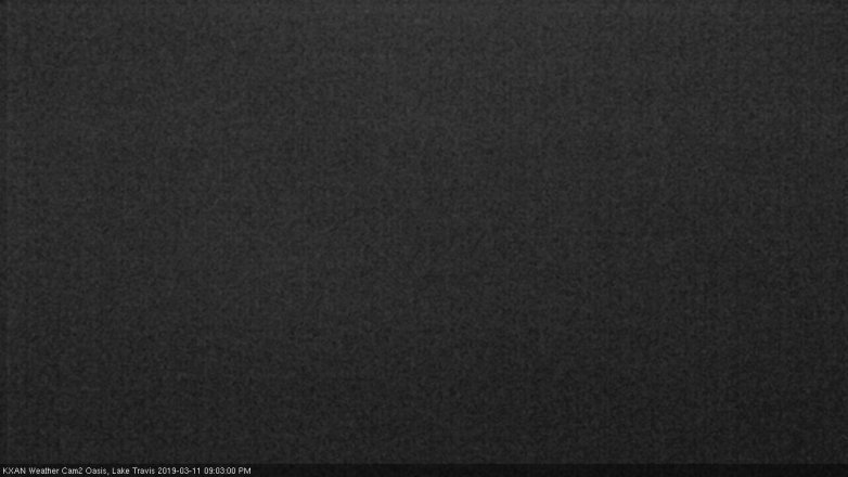Lake Travis webcam, March 11, 2019 8:05 PM CT