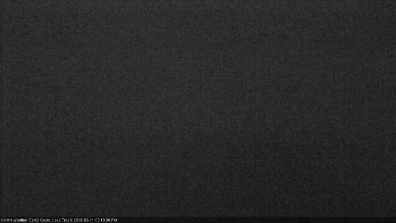 Lake Travis webcam, March 11, 2019 8:20 PM CT