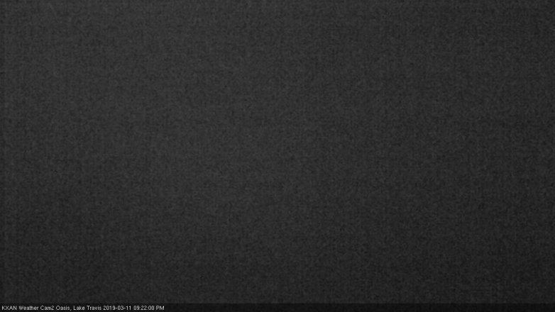 Lake Travis webcam, March 11, 2019 8:25 PM CT