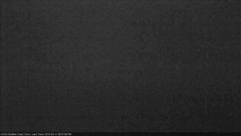 Lake Travis webcam, March 11, 2019 8:40 PM CT