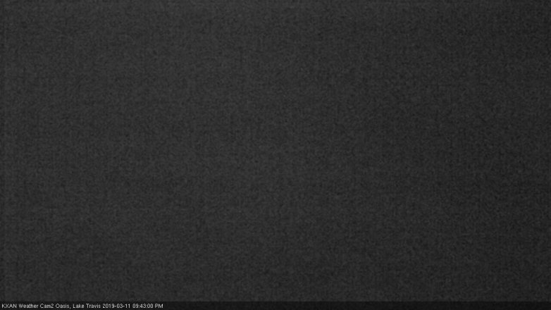 Lake Travis webcam, March 11, 2019 8:45 PM CT