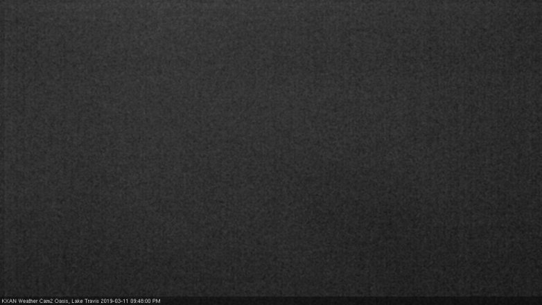 Lake Travis webcam, March 11, 2019 8:50 PM CT