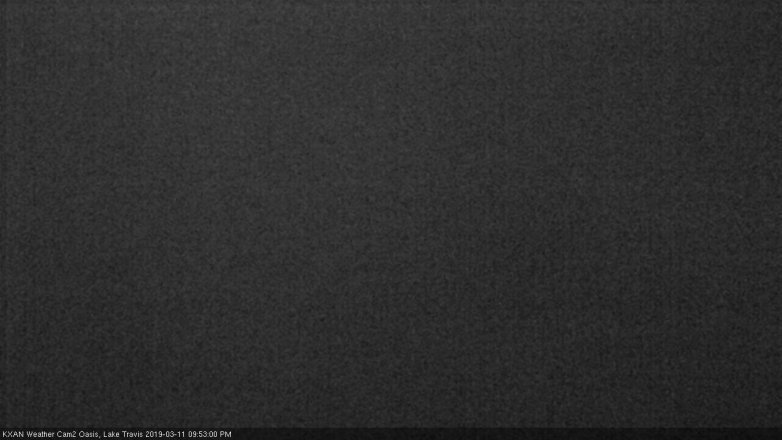 Lake Travis webcam, March 11, 2019 8:55 PM CT
