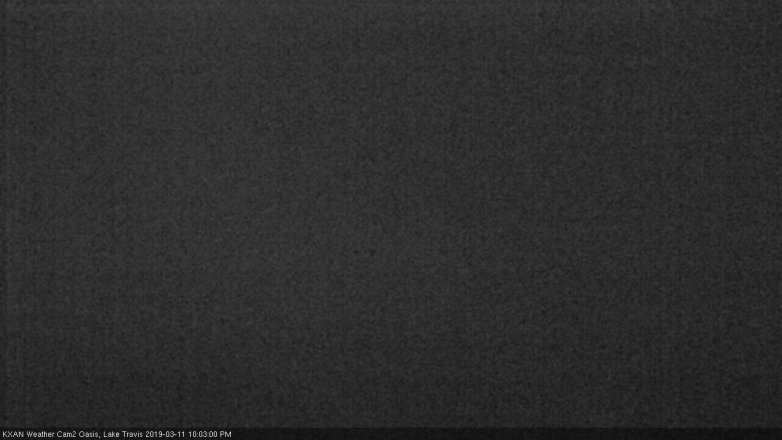 Lake Travis webcam, March 11, 2019 9:05 PM CT