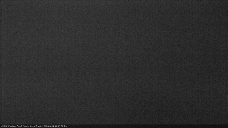 Lake Travis webcam, March 11, 2019 9:15 PM CT