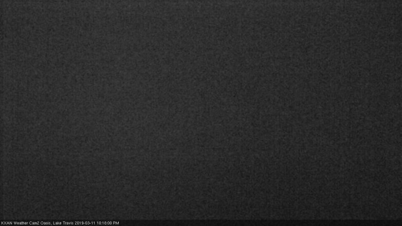 Lake Travis webcam, March 11, 2019 9:20 PM CT