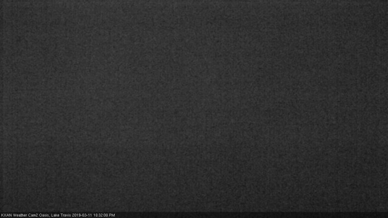 Lake Travis webcam, March 11, 2019 9:35 PM CT