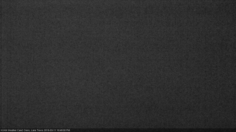 Lake Travis webcam, March 11, 2019 9:50 PM CT