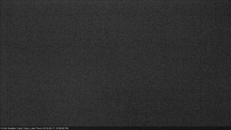 Lake Travis webcam, March 11, 2019 10:00 PM CT