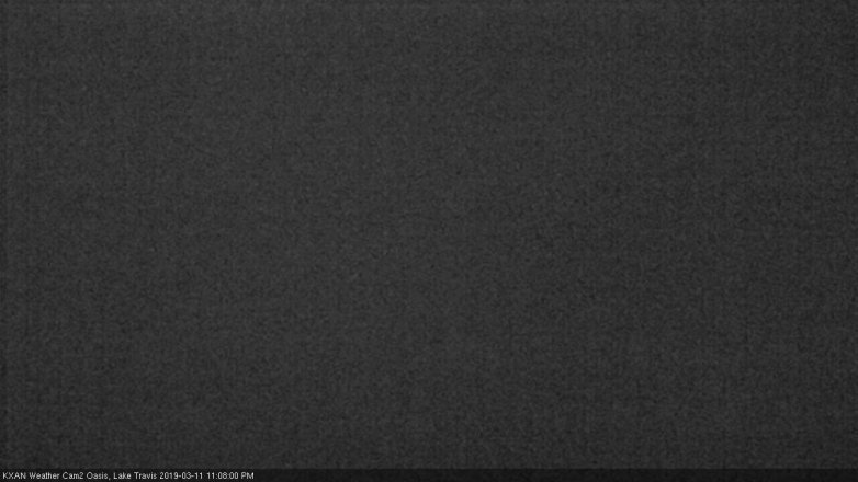 Lake Travis webcam, March 11, 2019 10:10 PM CT