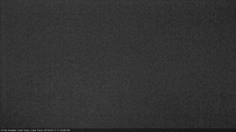 Lake Travis webcam, March 11, 2019 10:20 PM CT
