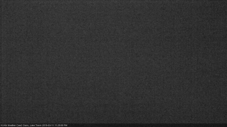Lake Travis webcam, March 11, 2019 10:30 PM CT