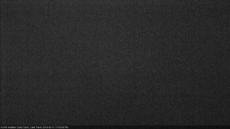 Lake Travis webcam, March 11, 2019 10:45 PM CT