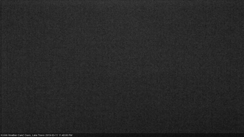 Lake Travis webcam, March 11, 2019 10:50 PM CT
