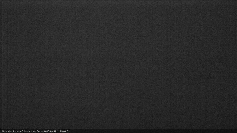Lake Travis webcam, March 11, 2019 10:55 PM CT