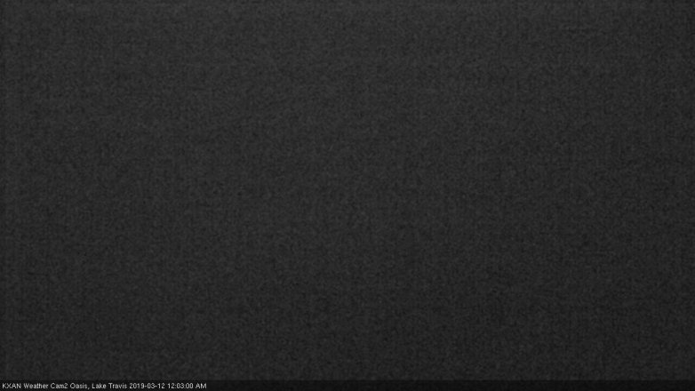 Lake Travis webcam, March 11, 2019 11:05 PM CT
