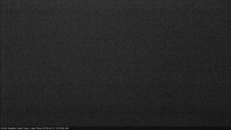 Lake Travis webcam, March 11, 2019 11:20 PM CT