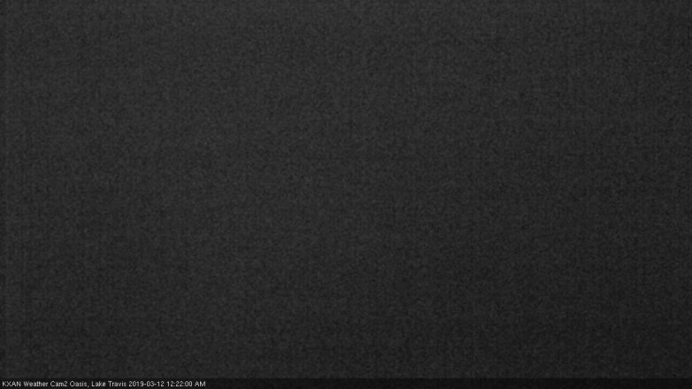Lake Travis webcam, March 11, 2019 11:25 PM CT