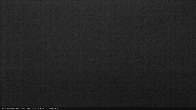 Lake Travis webcam, March 11, 2019 11:40 PM CT