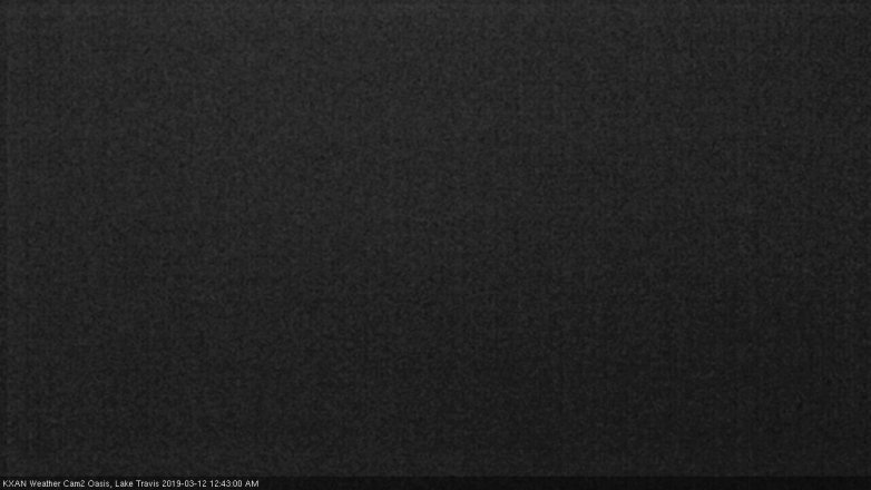 Lake Travis webcam, March 11, 2019 11:45 PM CT