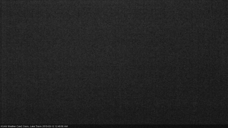 Lake Travis webcam, March 11, 2019 11:50 PM CT