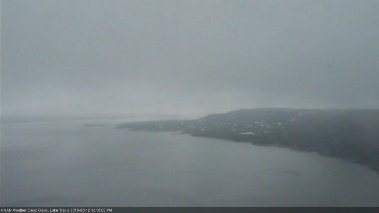 Lake Travis webcam, March 12, 2019 11:20 AM CT