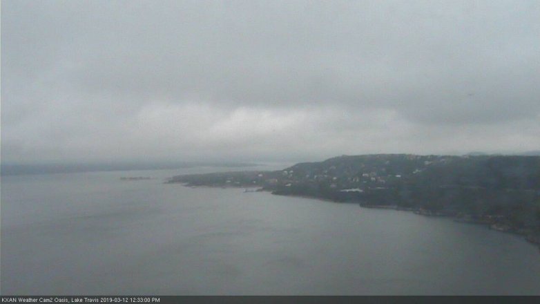 Lake Travis webcam, March 12, 2019 11:35 AM CT