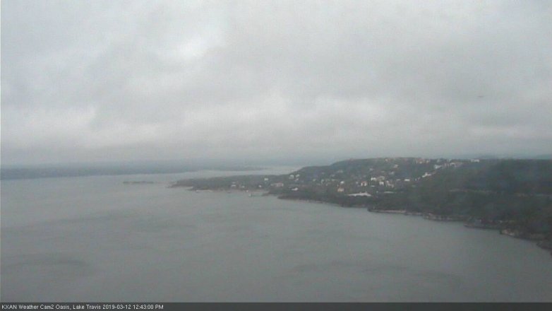 Lake Travis webcam, March 12, 2019 11:45 AM CT