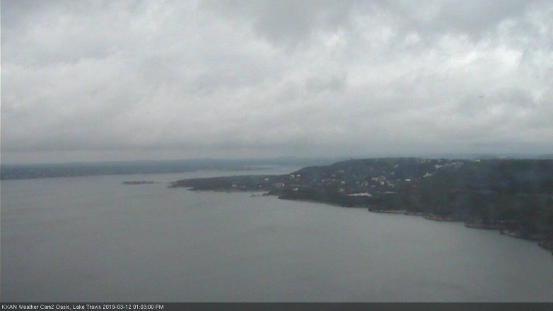 Lake Travis webcam, March 12, 2019 12:05 PM CT
