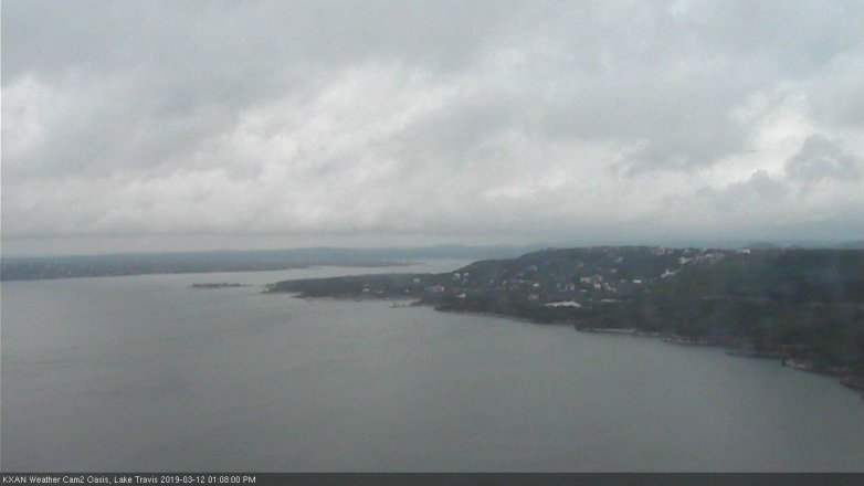 Lake Travis webcam, March 12, 2019 12:10 PM CT