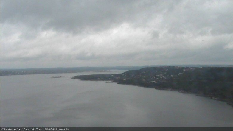 Lake Travis webcam, March 12, 2019 12:50 PM CT