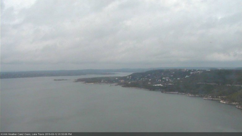 Lake Travis webcam, March 12, 2019 12:55 PM CT