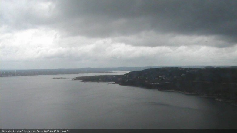 Lake Travis webcam, March 12, 2019 1:20 PM CT
