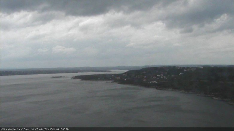 Lake Travis webcam, March 12, 2019 3:15 PM CT