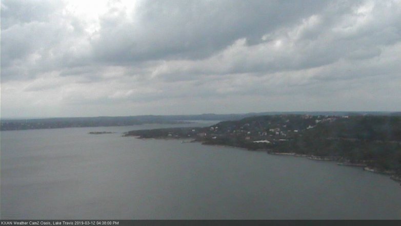 Lake Travis webcam, March 12, 2019 3:40 PM CT