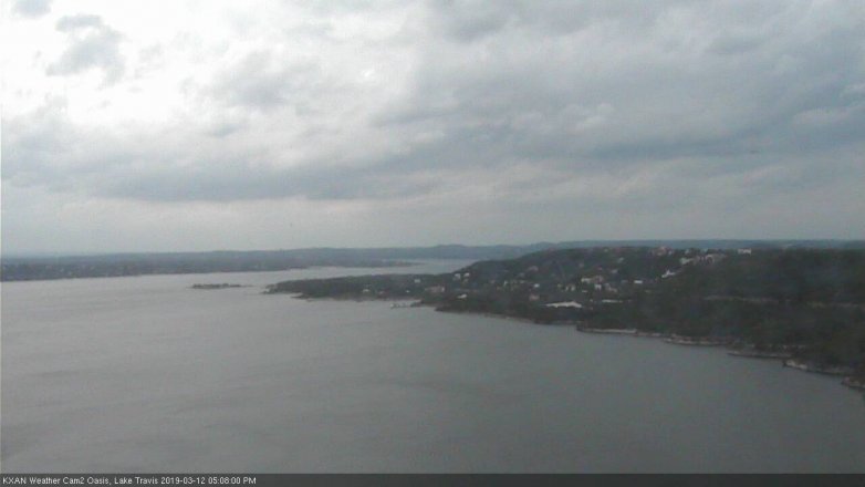 Lake Travis webcam, March 12, 2019 4:10 PM CT