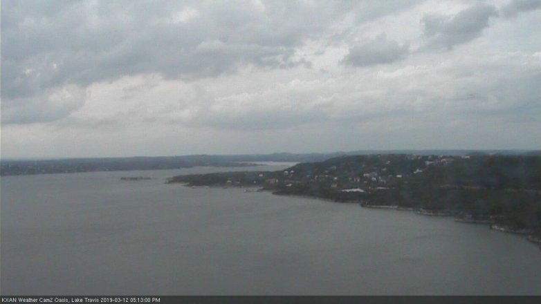 Lake Travis webcam, March 12, 2019 4:15 PM CT