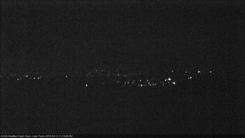 Lake Travis webcam, March 12, 2019 10:20 PM CT