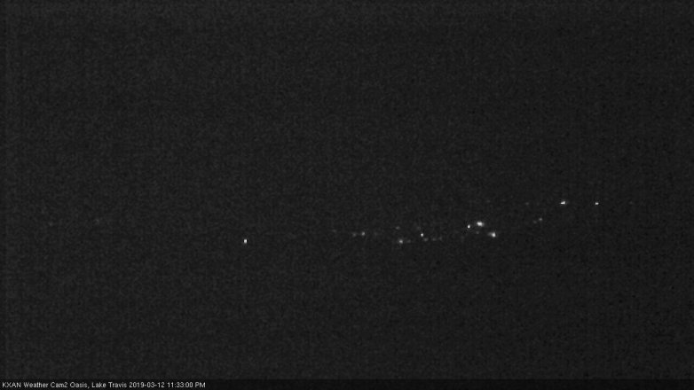 Lake Travis webcam, March 12, 2019 10:35 PM CT