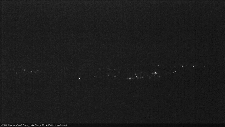 Lake Travis webcam, March 12, 2019 11:50 PM CT