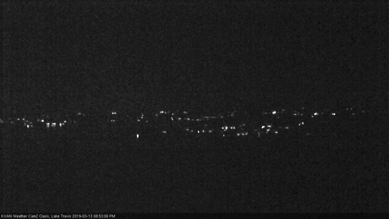 Lake Travis webcam, March 13, 2019 7:55 PM CT