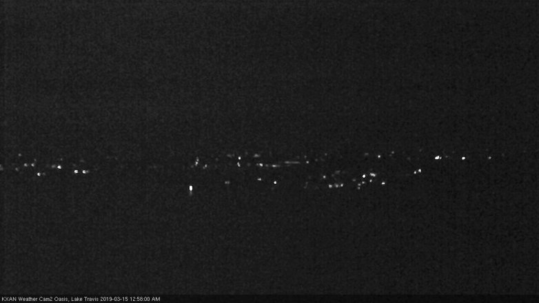 Lake Travis webcam, March 14, 2019 12:00 AM CT