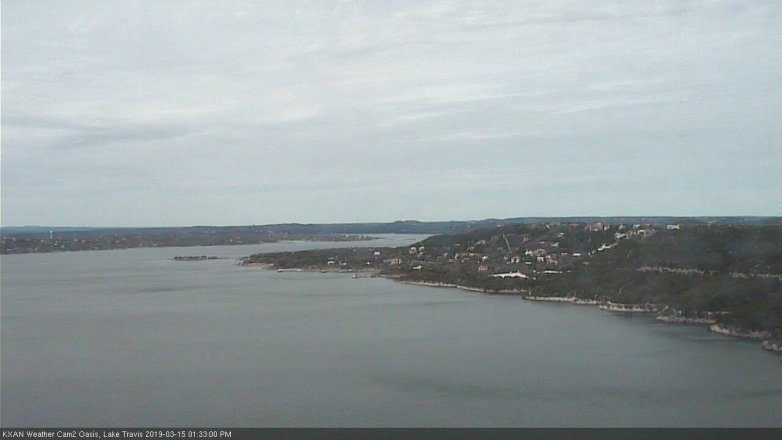 Lake Travis webcam, March 15, 2019 12:35 PM CT