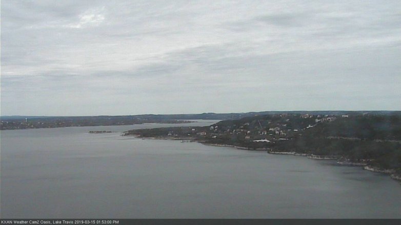 Lake Travis webcam, March 15, 2019 12:55 PM CT