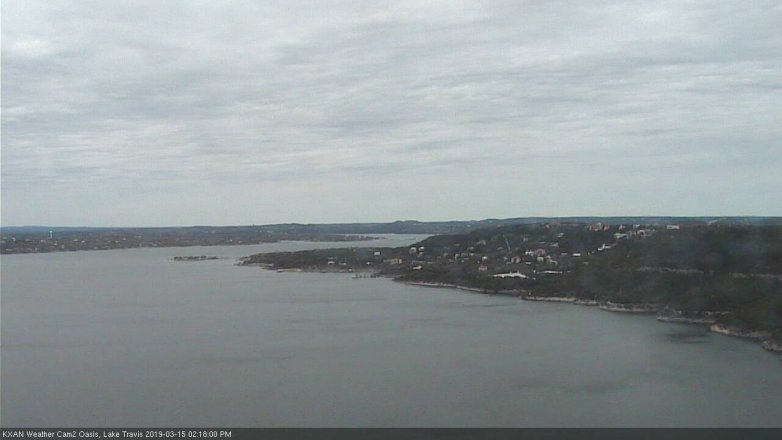 Lake Travis webcam, March 15, 2019 1:20 PM CT